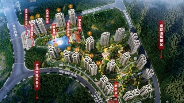 肇慶恒大帝景 總規圖